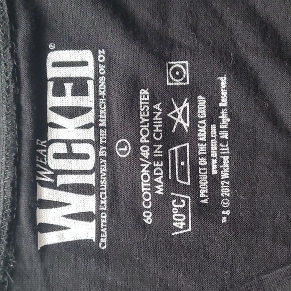 Wicked V Neck Tee Shirt - Picture 5 of 14